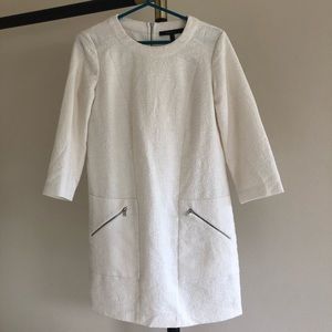 BCBGMAXAZRIA white dress